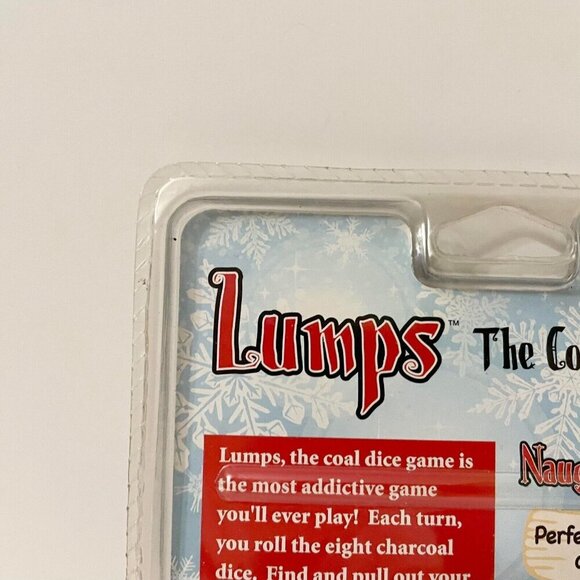 Lumps Coal Dice Game Family Party Travel Zip Stocking 8 Dice - Picture 9 of 15